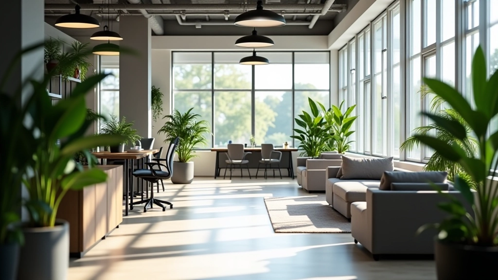 Environnement de travail moderne en Belgique avec espaces flexibles et bien-être